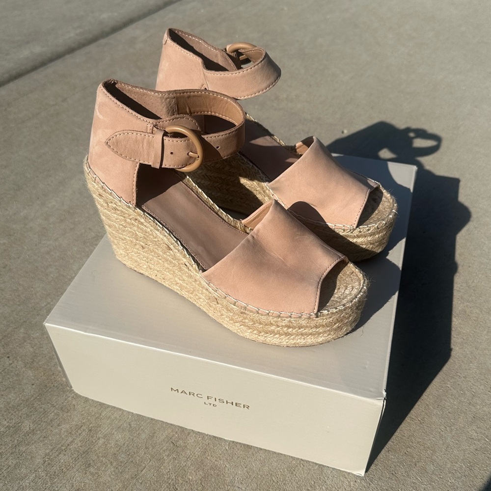 Marc Fisher LTD Alida Espadrille Wedge Sandal